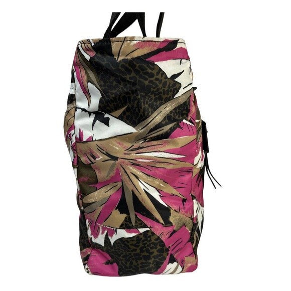 Marc Jacobs Tote Bag Womens Large Multicolor Pink Animal‎ Print Travel Purse - Picture 5 of 10